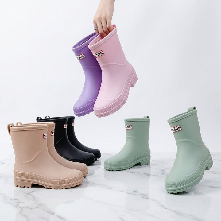 Wasserdichte Gummistiefel Mid-Calf