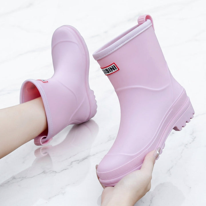 Wasserdichte Gummistiefel Mid-Calf